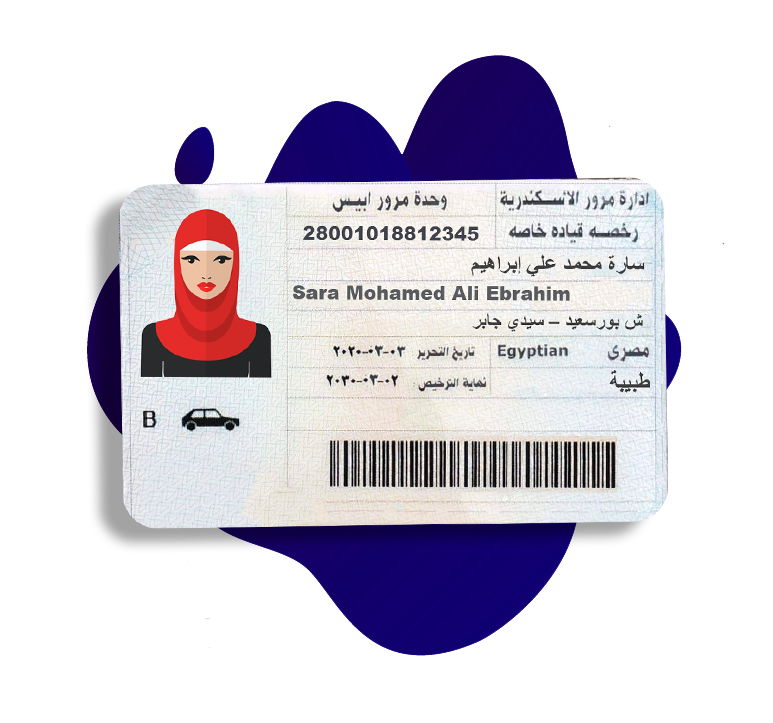 Egypt Driving License